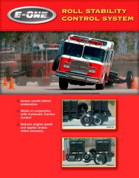 E-One Roll Stability Fire Truck Ad